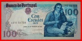 * SADINO (1765-1805): PORTUGAL ★ 100 ESCUDO 1981 UNGEWÖHNLI...