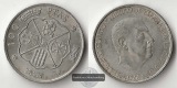 Spanien  100 Pesetas  1966   FM-Frankfurt Feinsilber: 15,2g