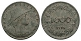 Österreich; 1000 Kronen 1924; Erste Republik (1919–1934)