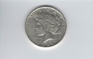 1 Dollar 1922 Peace Dollar 900er silber USA Spittalgold9800 (5091