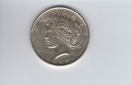 1 Dollar 1923 Peace Dollar Randfehler Kratzer 900er silber USA...