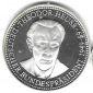 Medaille Theodor Heuss, Silber 15,07 gr. 0,999, Stempelglanz, ...