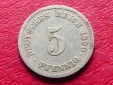 s.1 Deutsches Kaiserreich** 5 Pfennig 1890 J