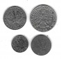 Polen, kleines Lot mit 4 Münzen, fast alle recht gut erhalten...