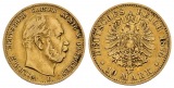 3,58 g Feingold. Wilhelm I. (1861 - 1888)