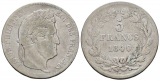 22,5 g Feinsilber. Louis Philippe (1830-1848)