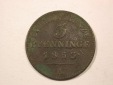 H13  Preussen  3 Pfennig 1853 A in f.ss   Originalbilder