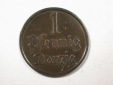 H13  Danzig  1 Pfennig  1937 in ss   Originalbilder