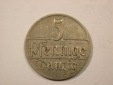 H13  Danzig  5 Pfennig 1923 in ss/ss+   Originalbilder