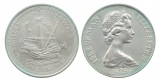 Isle of Man 1 Crown 1979 Millennium of Tynwald Schiff