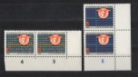 DDR 1969 Mi.1515-1516 Komplett-Satz Paare m. Eckrand **Postfri...