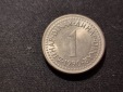 Jugoslawien 1 Dinar 1990 VZ