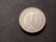 Jugoslawien 10 Dinar 1983 Umlauf