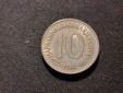 Jugoslawien 10 Dinar 1984 Umlauf