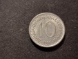 Jugoslawien 10 Dinar 1986 VZ