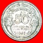 * FÜLLHORN (1941-1947): FRANKREICH ★  50 CENTIME 1947! ★O...