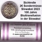 Rolle...2 Euro Gedenkmünze 2023...Bluttransfusion