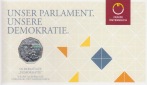 Offiz. 5 Euro Silbermünze Österreich *Demokratie* 2022 *hgh*...