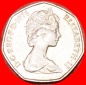 * LÖWE (1969-1981)★ GROSSBRITANNIEN ★ 50 NEUE PENCE 1976!...