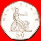 * LÖWE (1969-1981)★ GROSSBRITANNIEN ★ 50 NEUE PENCE 1978!...