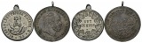 Medaillen (2 Stück); tragbar