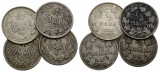 Deutsches Reich, 4 Kleinmünzen 1906-1914