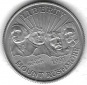 USA Half Dollar 1991, Mount Rushmore, Cu beschichtet mit Cu-Ni...