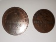 2 Altdeutsche Scheide Münzen