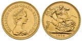 7,32 g Feingold. Elizabeth II. (1952 - heute)
