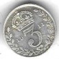 Großbritannien Threepence 1911, Silber 1,41 gr. 0,925, gut er...