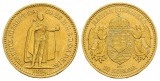 3,05 g Feingold. Franz Joseph I. (1848 - 1916)