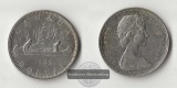 Kanada 1 Dollar  1966  Voyageur   FM-Frankfurt    Feinsilber: ...
