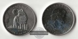 Kanada,  5 Dollar  2011   Wolf FM-Frankfurt   Feinsilber: 31,1g