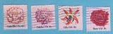 USA 1981 kompl.Satz Blumen Mi.1459 - 1462 kompl.gest.