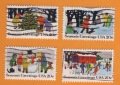 USA 1982 Weihnachten kompl.Satz Mi. 1607 - 1610 gest.