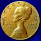Monaco Silbermedaille 1976 o.J. Grace Kelly Ceres FAO Rom, Ita...