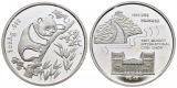 31,1 g Feinsilber. Panda / Munich International Coin Show.