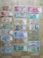 Südosteuropa: Lot aus 23 verschiedenen Banknoten