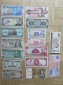 Nordamerika/Ozeanien: Lot aus 16 verschiedenen Banknoten, alle...