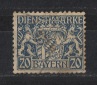 Bayern 1916-1920 Mi. 20 Dienstmarke zu 20 Pfennig / siehe scan