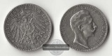 Preussen, Kaiserreich  3 Mark  1908 A  Wilhelm II. 1888-1918  ...