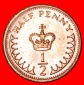 * LETZTE TYP 1982-1984: GROSSBRITANNIEN ★ 1/2 PENNY 1982 VZG...