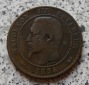 Frankreich 10 Centimes 1854 BB