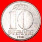 * HAMMER UND ZIRKEL (1963-1990): DEUTSCHLAND DDR★10 PFENNIG ...