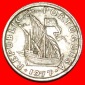 * SCHIFF (1963-1985): PORTUGAL ★ 2,50 ESCUDOS 1977!★OHNE V...