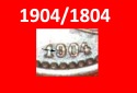 * FEHLER ★ DÄNEMARK ★ 1 OERE 1904 / 1804 DELFIN! INTERESS...