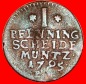 * WALDECK-PYRMONT: DEUTSCHLAND ★ 1 PFENNIG 1795PS MÜNZENAUS...