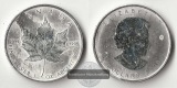 Kanada  5 Dollar Maple Leaf 2008  FM-Frankfurt Feinsilber: 31,1g