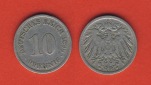 Kaiserreich 10 Pfennig 1898 A