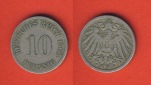 Kaiserreich 10 Pfennig 1900 J